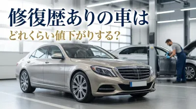 修復歴ありの車はどれくらい値下がりする？