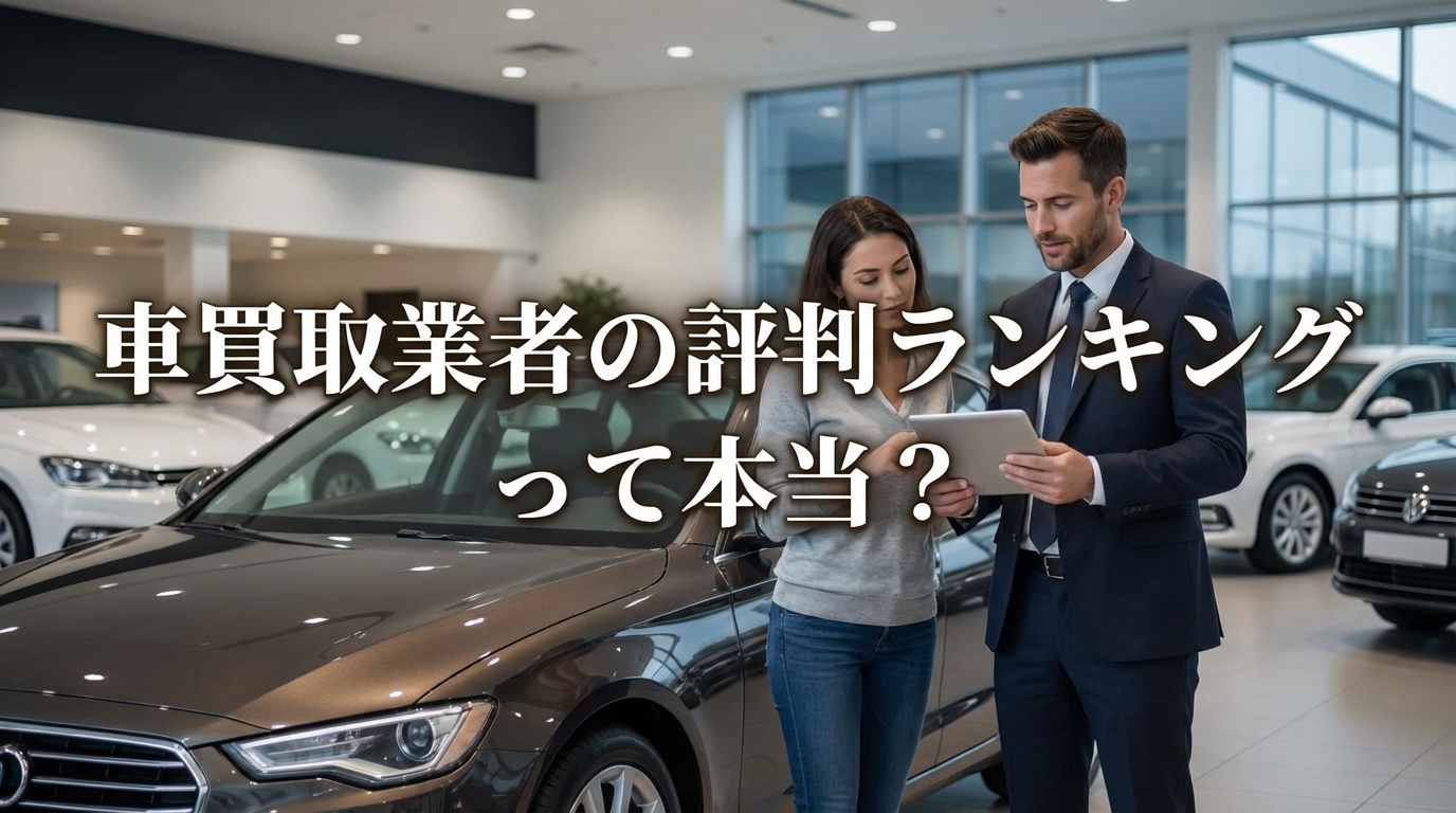 車買取業者の評判ランキングって本当？