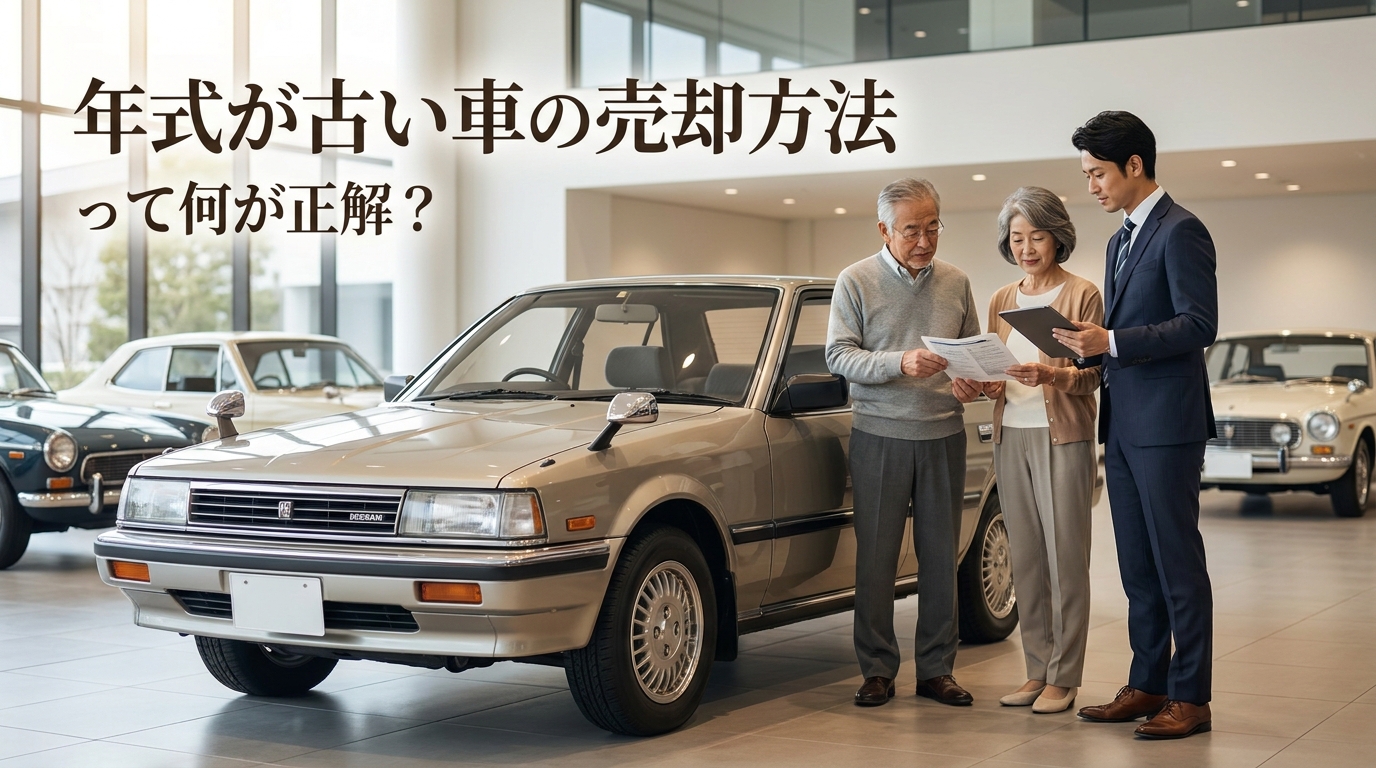 年式が古い車の売却方法って何が正解？