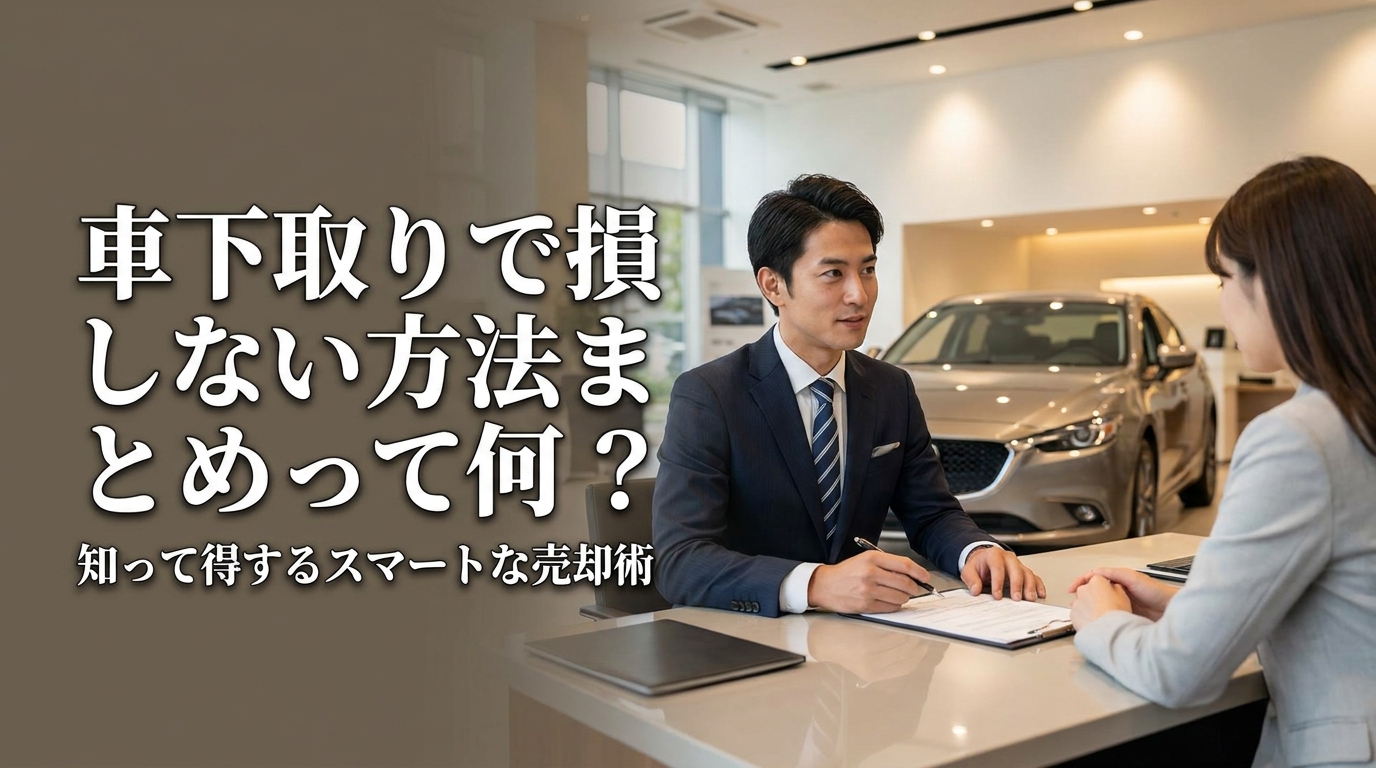 車下取りで損しない方法まとめって何？