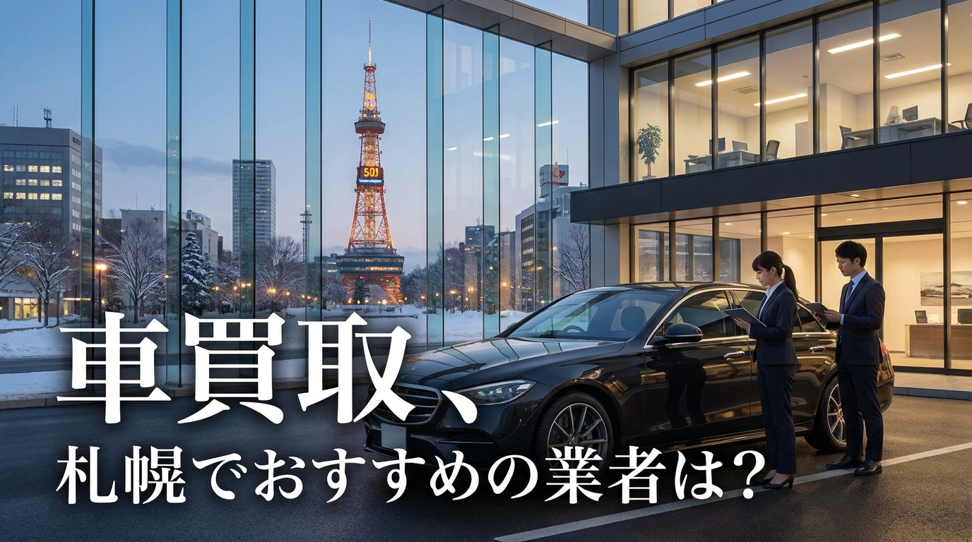車買取、札幌でおすすめの業者は？