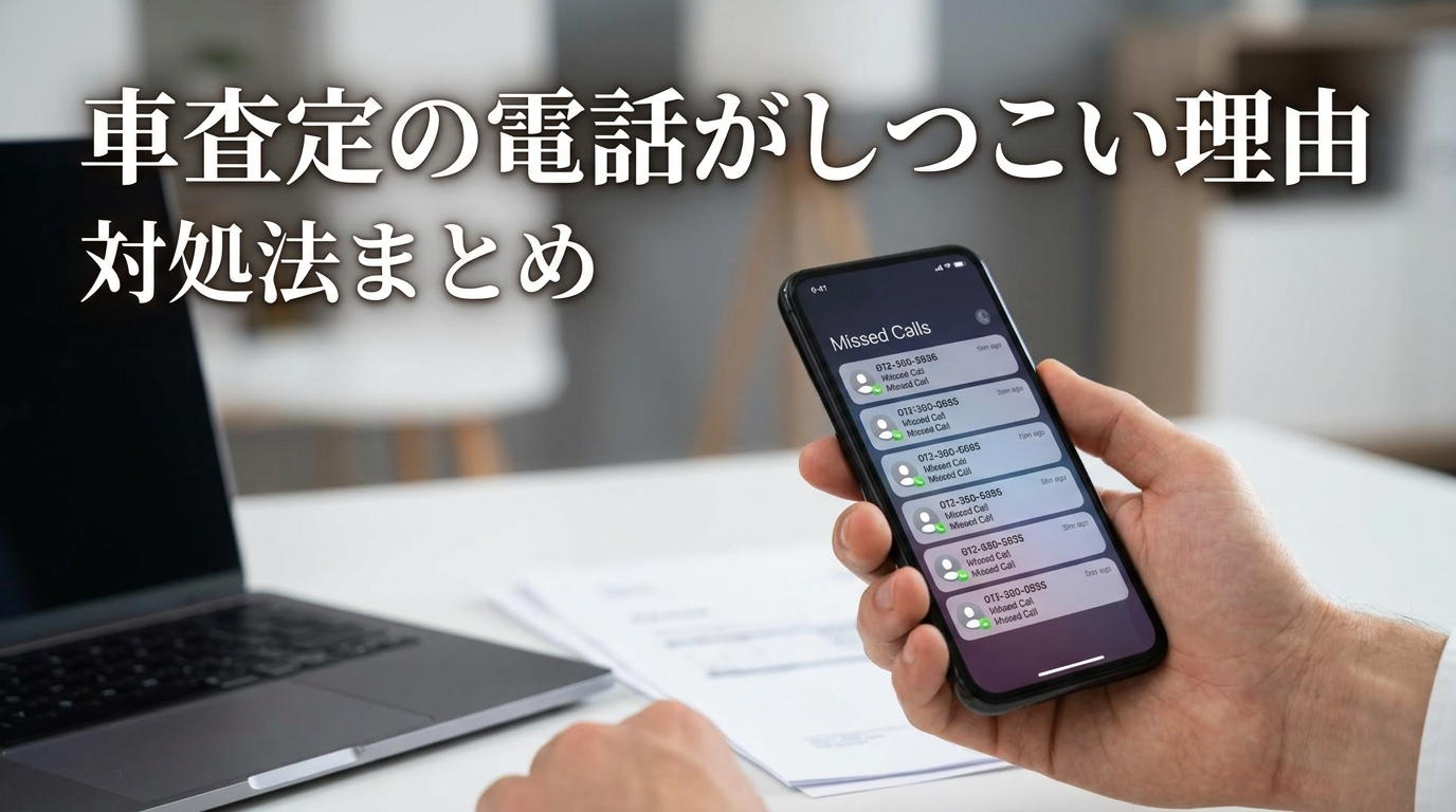 車査定の電話がしつこい理由と対処法まとめ