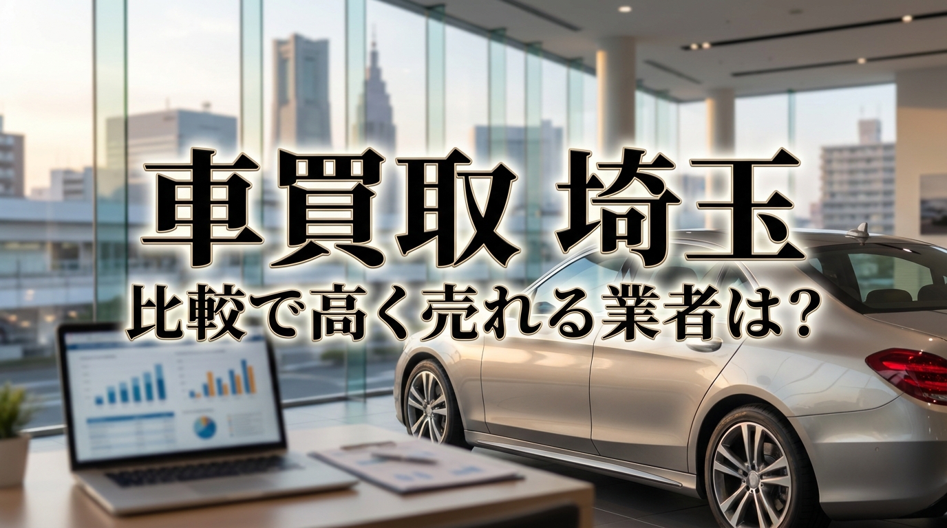 車買取 埼玉 比較で高く売れる業者は？