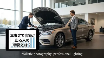 車査定で高額が出る人の特徴とは？