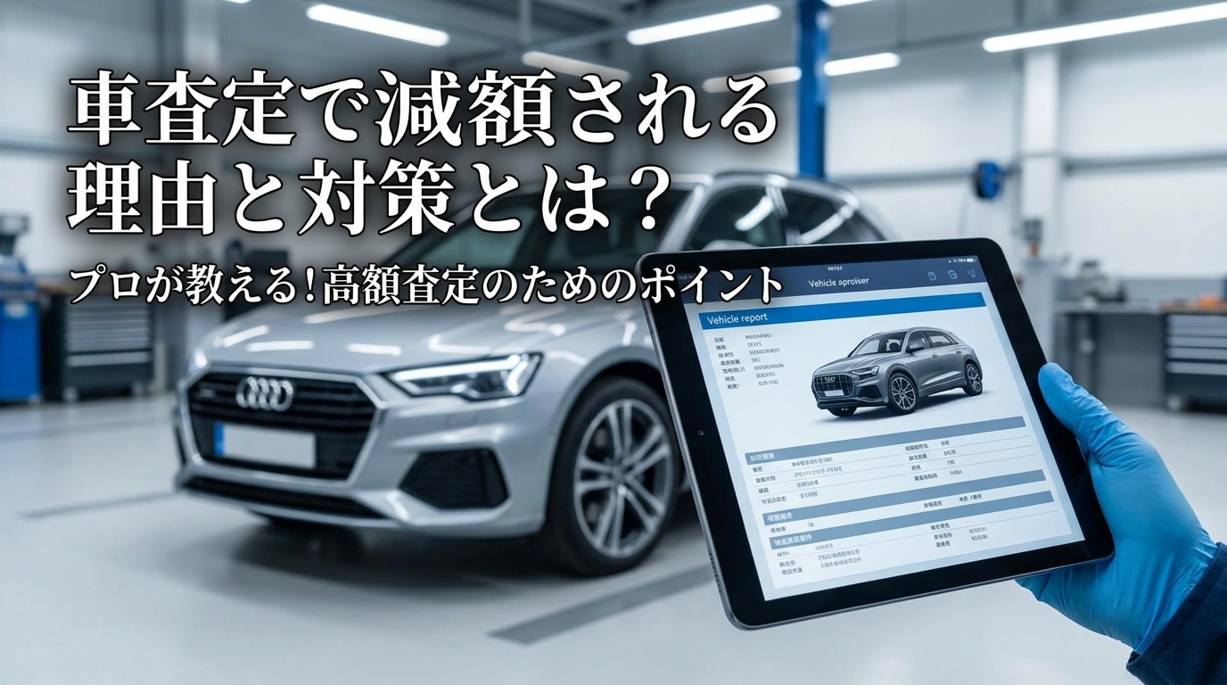 車査定で減額される理由と対策とは？