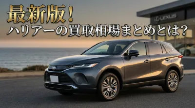 最新版！ハリアーの買取相場まとめとは？