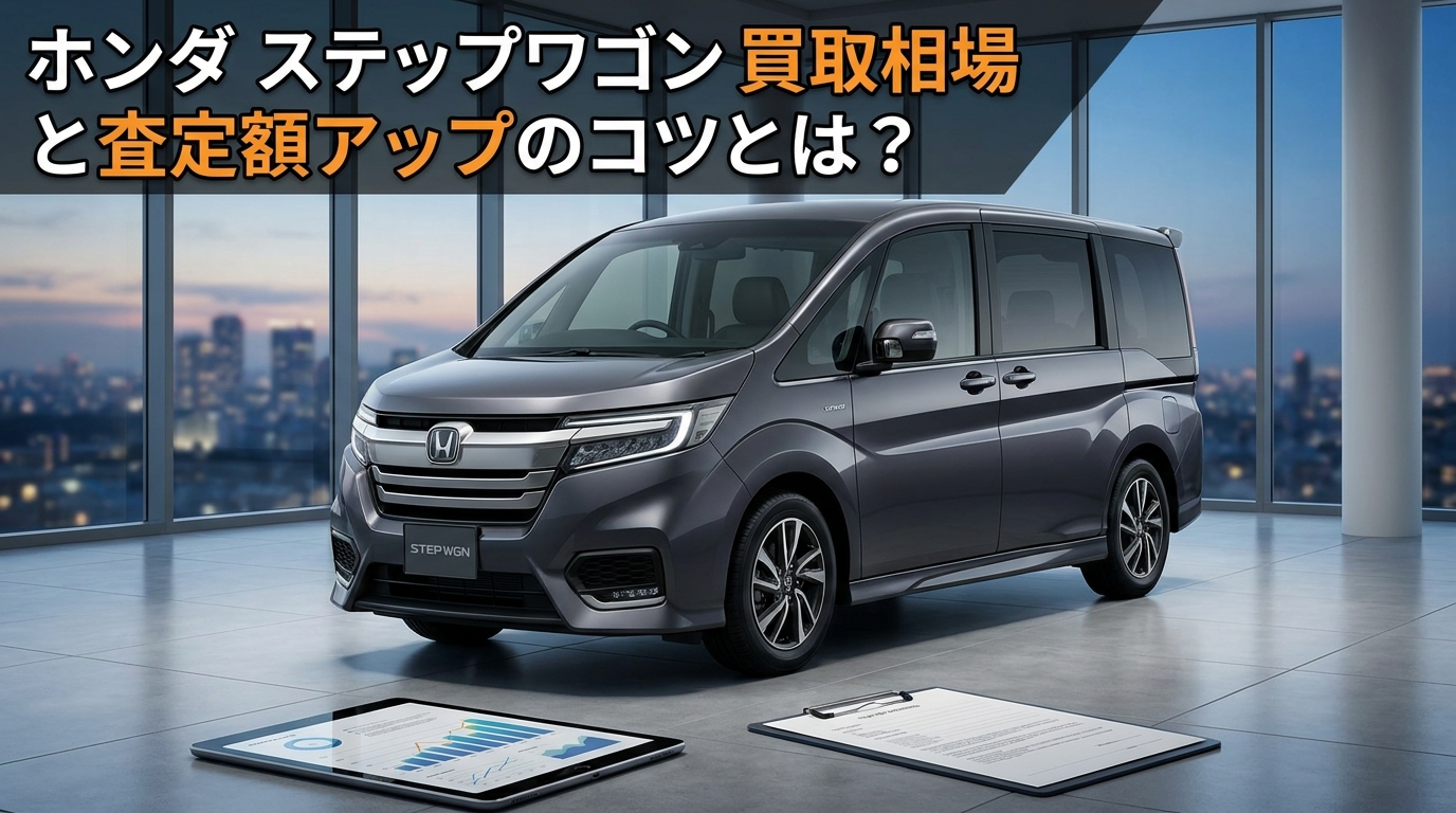 ホンダ ステップワゴンの買取相場と査定額アップのコツとは？
