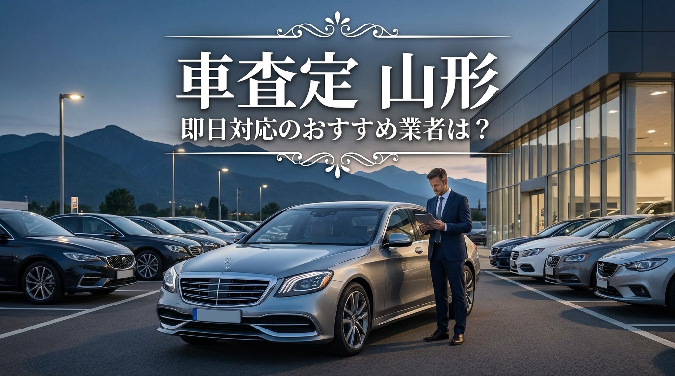車査定 山形 即日対応のおすすめ業者は？