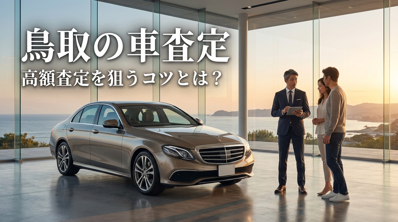 鳥取の車査定で高額査定を狙うコツとは？