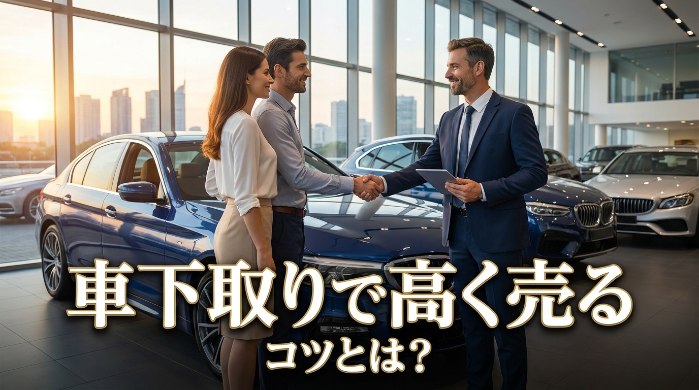 車下取りで高く売るコツとは？