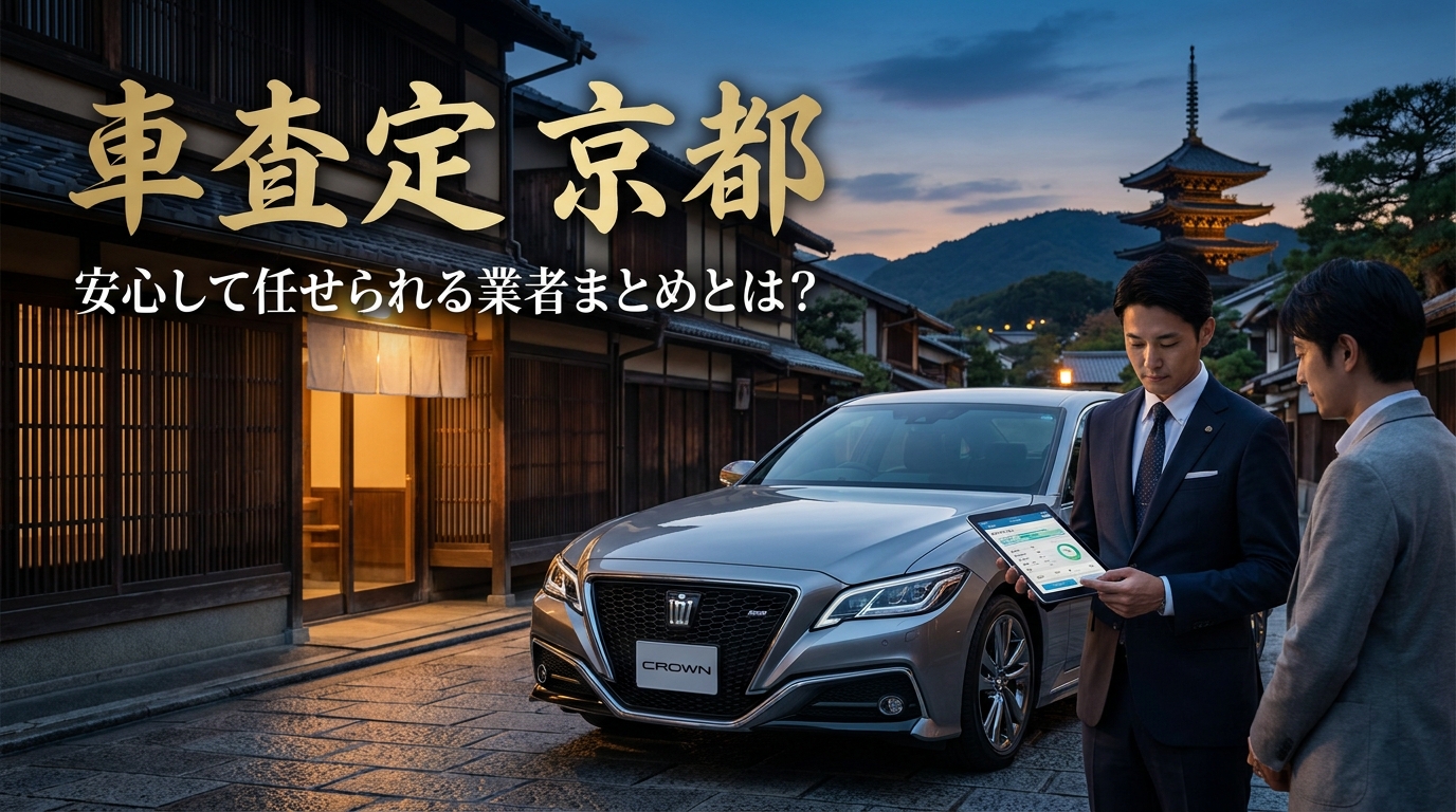 車査定 京都 安心して任せられる業者まとめとは？