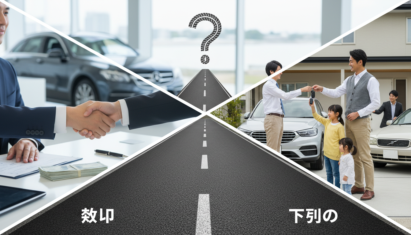 車を売るならどっちが正解？まずはズバリ結論からお伝えしますね！