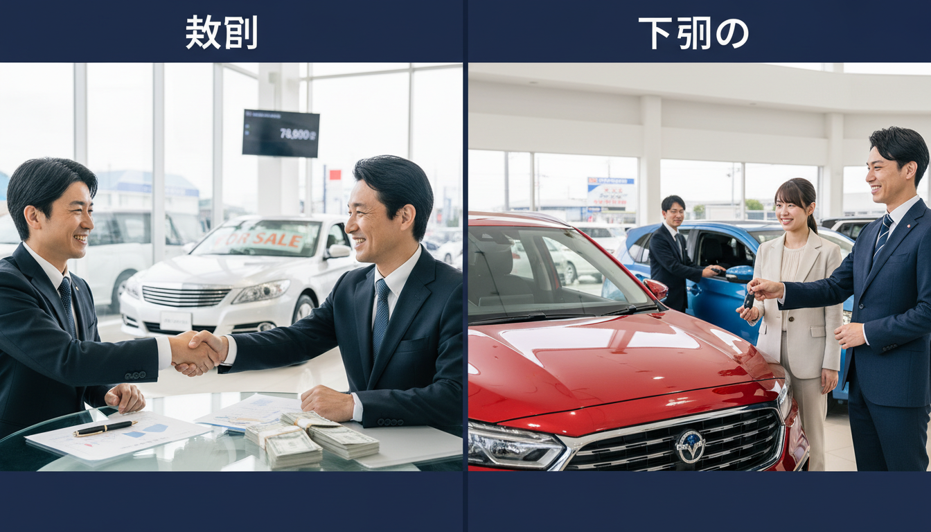 価格を重視するなら「買取」、手間を省きたいなら「下取り」がお得です!