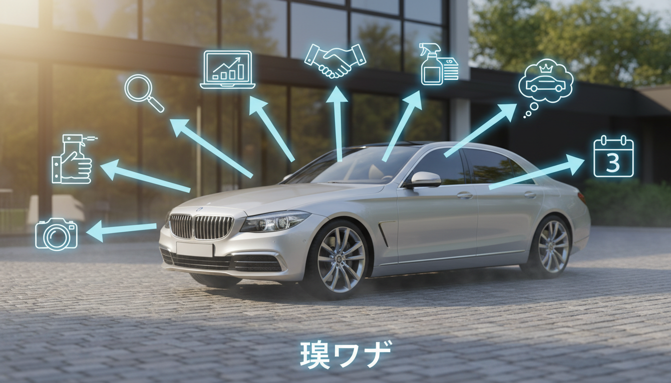 なぜこの7つの裏ワザで車が高く売れるの？