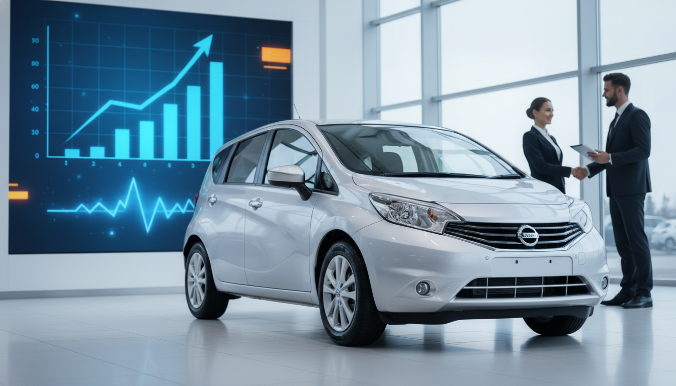 日産ノートの平均買取価格は約43.9万円!状態次第で100万円超えも