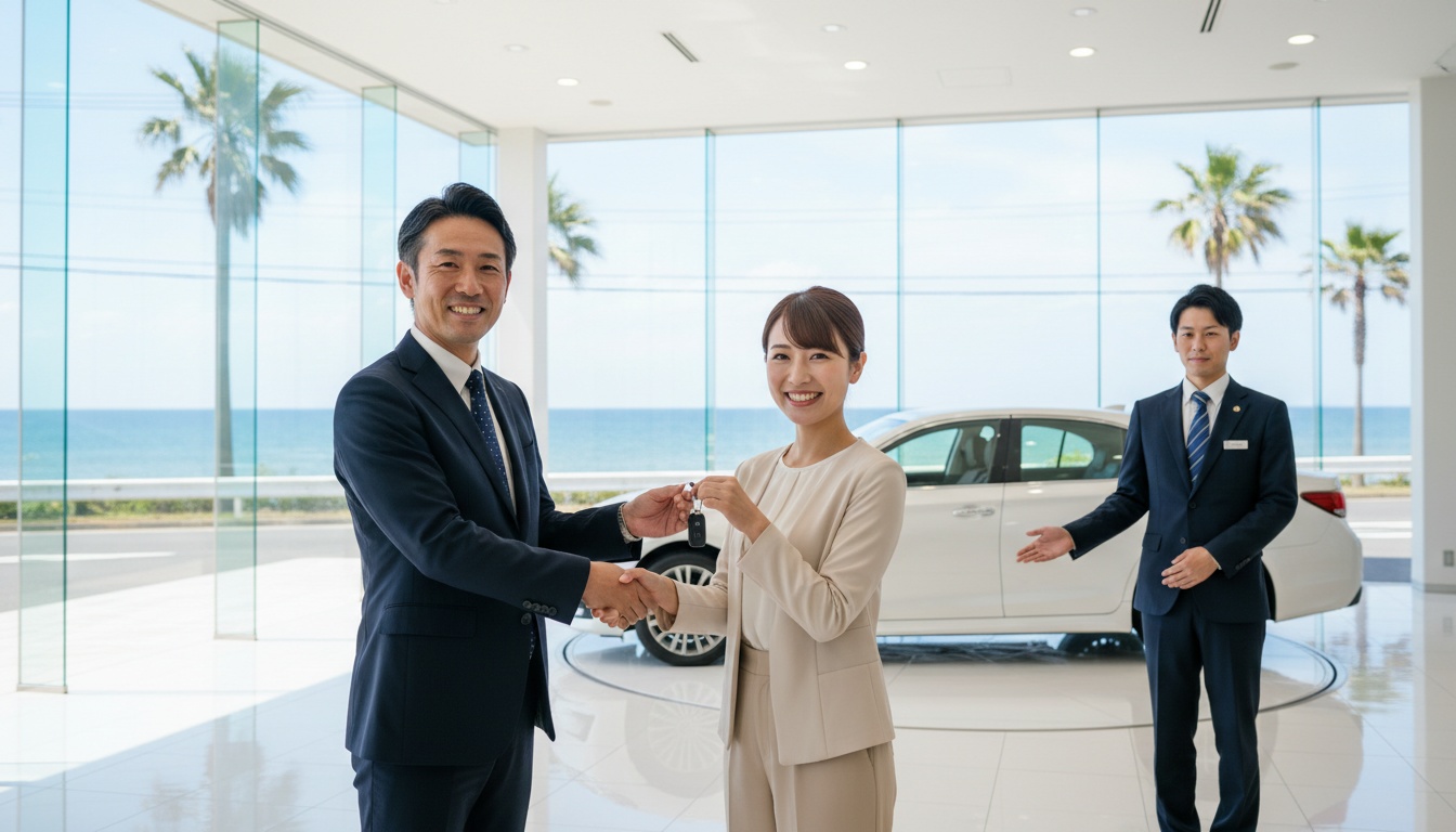 宮崎でストレスフリーな車売却は十分に可能です!