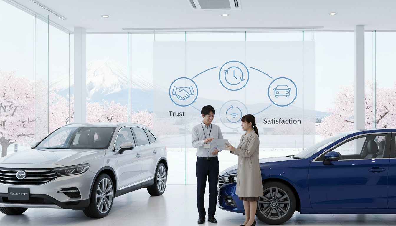 安心・快適に愛車を売却するための3つの基準