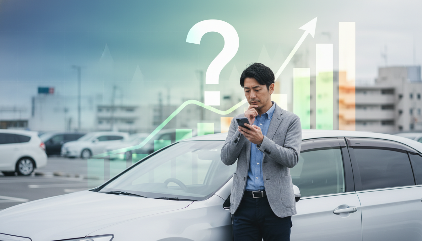 一括査定を活用すれば数十万円も高く売れる可能性大！